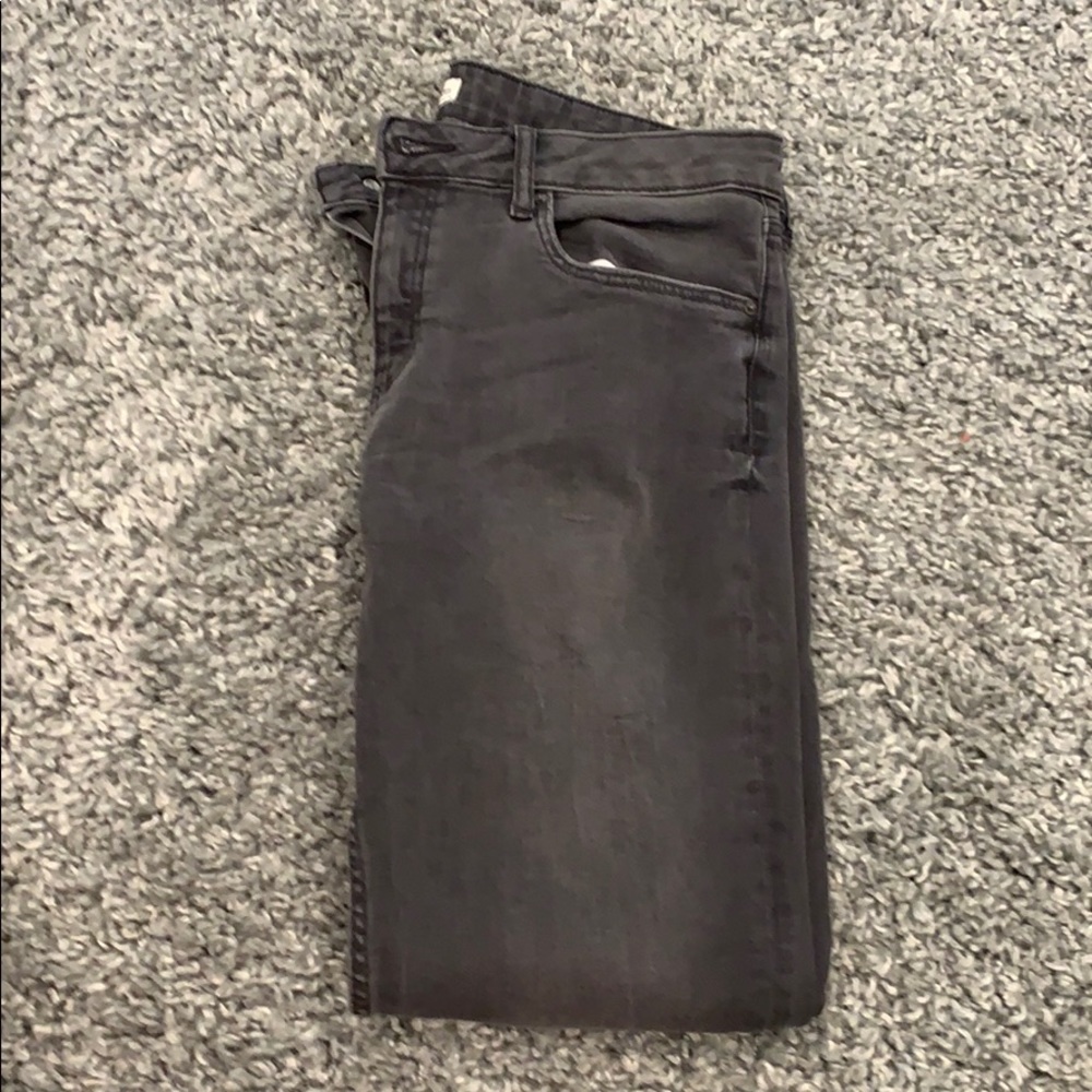 Gray jeggings